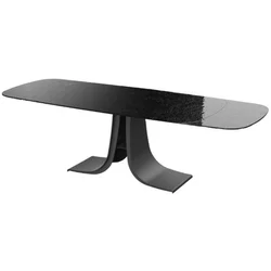 Raztegljiva jedilna miza Bubble - 180-260x95x760 cm