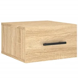 Vidaxl Stenska nočna omarica sonoma hrast 35x35x20 cm