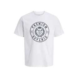 Jack & Jones Junior Majica JPRBLUZANDER črna / bela