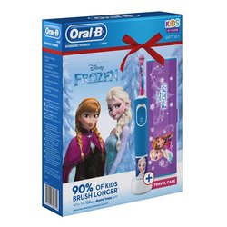 Oral B Vitality Kids 3+ Frozen električna četkica za zube (+ etui) za djecu za djecu