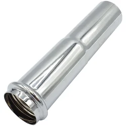 Tycner Kromirana cev z eno vtičnico za sifon 32 mm