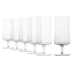 6-piece beer glass set, crystalline glass, 405ml, Basic Bar Motion -