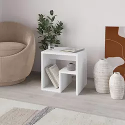 Hanah Home Stočić, 40x40cm, Beli