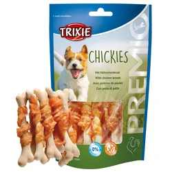 TRIXIE Poslastice za pse Premio Chickies, Kalcijumova kost sa piletinom, 100 g