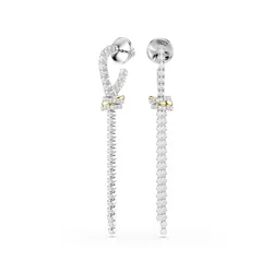 Swarovski uhani ženski s kubičnim cirkonijem HYPERBOLA