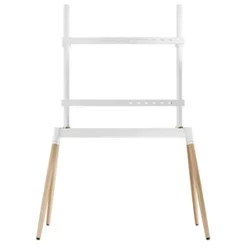 GEMBIRD TVS-86F-01-W Gembird Podno postolje za TV, 55-86inc, belo/drvo