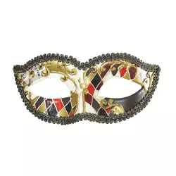 VENECIJANSKA HARLEKIN MASKA