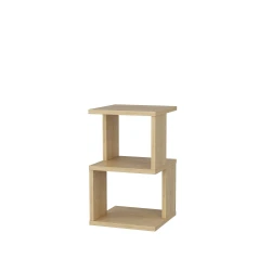 Hanah Home Carter Noćni stočić, 29.6x29.6x49.4cm, Hrast