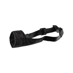 FLAMINGO Korpa za pse, Sa podesivom kopčom, 12cm, Crna
