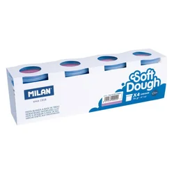 Plastelin MILAN Mehko testo lila 116g/1kos