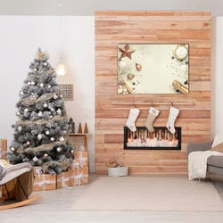 tulup.si Steklena slika Božič Baubles. 100x70 cm