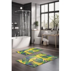 Lessentiel Maison Set prostirki za kupatilo CT-5316, 2 Komada, Šarena