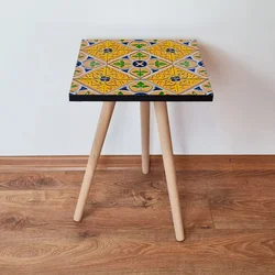 Hanah Home Klub sto Shp46, 35x42x35 cm, Šareni