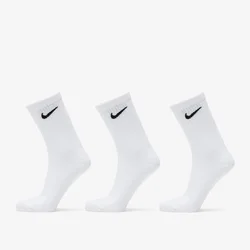 Nike Everyday Lightweight Training Crew Socks (3 Pairs) - White