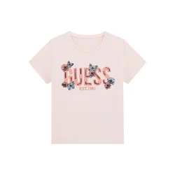 Guess Majica J6RI34 K6YW4 Roza Regular Fit