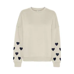 Vero Moda Tall Majica VMKarol Bea bež / črna