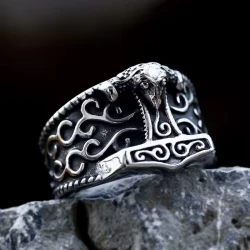 Prstan Nordic Mjolnir Thor's - SS8-1233R