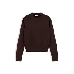 TOMMY HILFIGER Pulover temno rjava