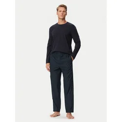 BOSS Pižama Chris 50571448 Mornarsko modra Regular Fit