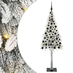Božićno drvce s 300 LED svjetlima Bijelo 180 cm PE i čelik