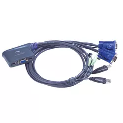 preklopnik 2:1 MINI VGA/USB/AUDIO S KABLI CS62US ATEN (CS62US-AT)