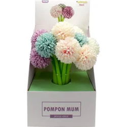 Olovka hemijska zf2133 cvece pompom 009 1/12 ( 72532 )