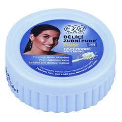 Eva Fluor puder za izbjeljivanje zuba 3 u 1 fluor (Strengthens Tooth Enamel, Anticaries) 30 g