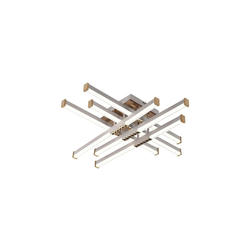 LED prigušiva prislonjen plafonski luster LED/90W/230V 3000-6500K + daljinski upravljač