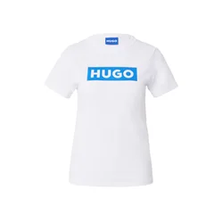 HUGO Majica Classic 50510772 Bela Slim Fit