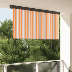 Rolo zavjesa Žuta i plava 200 x 250 cm Tkanina i aluminij