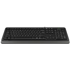 A4-FK10 GREY A4Tech Fstyler sleek Multimedia comfort tastatura, FN funkcije, vodootp. US-LAYOUT, USB