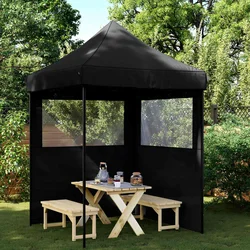 Šator za zabave Crna 200 x 200 x 306 cm Oxford tkanina