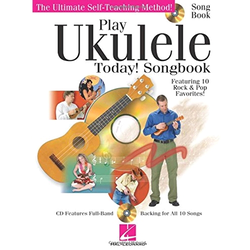 PLAY ukulele TODAY! SONGBOOK SELF TEACHING METHOD +CD