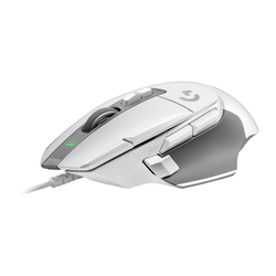 Logitech G502 X Gaming Mouse, USB, White