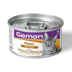 Monge Gemon konzerva za mačke Cat mousse - Piletina i svinjetina 85g