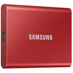 EXT-SSD 2TB SAMSUNG Portable T7 crveni eksterni SSD MU-PC2T0R HDD03611