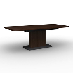 Bessagi Home Raztegljiva Miza Amado, Barve Oreha, 160-200x90