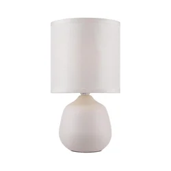 Brilliant - Stona lampa AUREA 1xE14/20W/230V bela