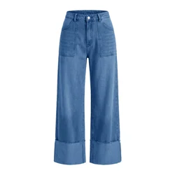 Imily Bela Kavbojke moder denim