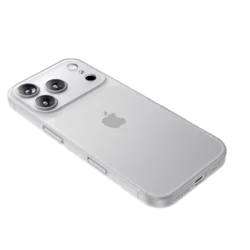 Mofei Maska za mobilni telefon iPhone 17 Pro Max, Providno-bela