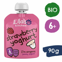 Ellas Kitchen BIO Jagode s jogurtom (90 g)