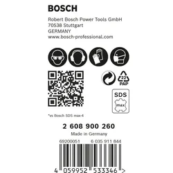 Bosch EXPERT SDS max-8X burgija za udarne bušilice od 12 x 200 x 340 mm, 5 delova 2608900260