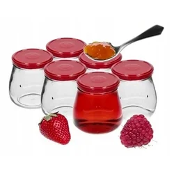 shumee Kozarci za marmelado s pokrovi, 6 kosov, 500 ml