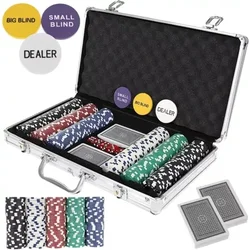 MALATEC poker set 300 žetona u aluminijskom koferu