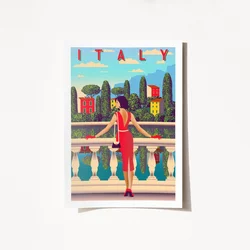 Wallity Poster Italy-1961, 29,7x42 cm