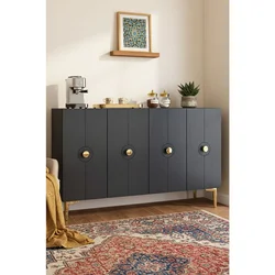 Hanah Home komoda Enlem 120, 120 cm, antracit