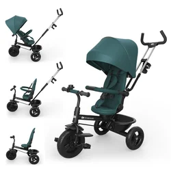 Kinderkraft tricikl Aston 2 Plus 53296, zeleni