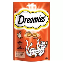 Dreamies mačje grickalice 60 g NOVO: s mačjom metvicom 6 x 60 g