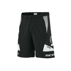 SHORTS SCOTT RC PRO ls/fit black-white 2014