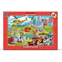 ART PUZZLE Sestavljanka Promet v mestu 48 kosov